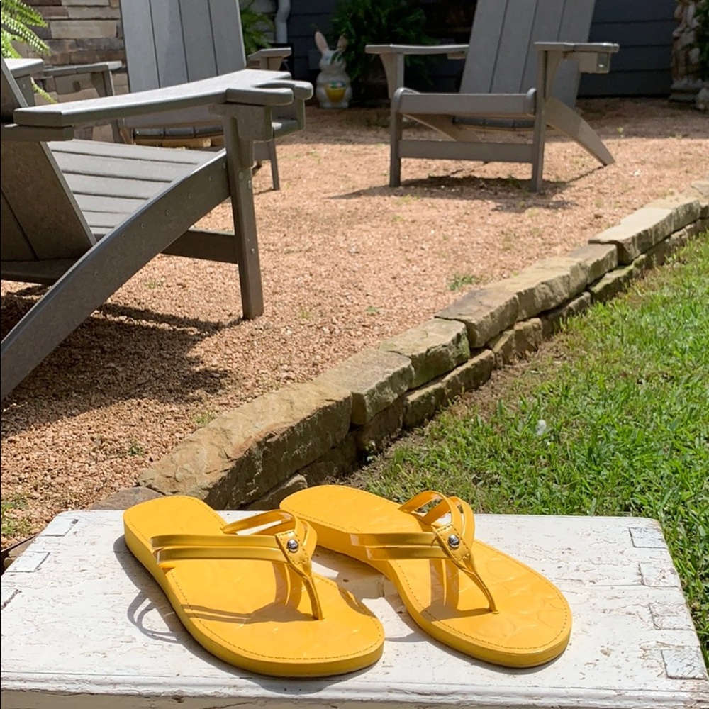 Coach sandals